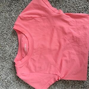 Wild Fable Pink T-Shirt Body Suit